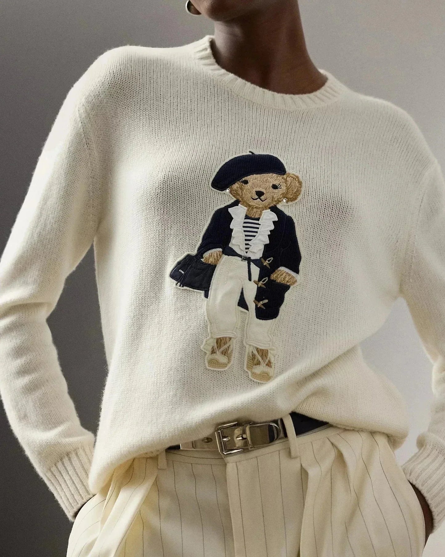 Sweater Bear | Pre-Spring Polo Cashmere Sweater Ralph Lauren Elorien