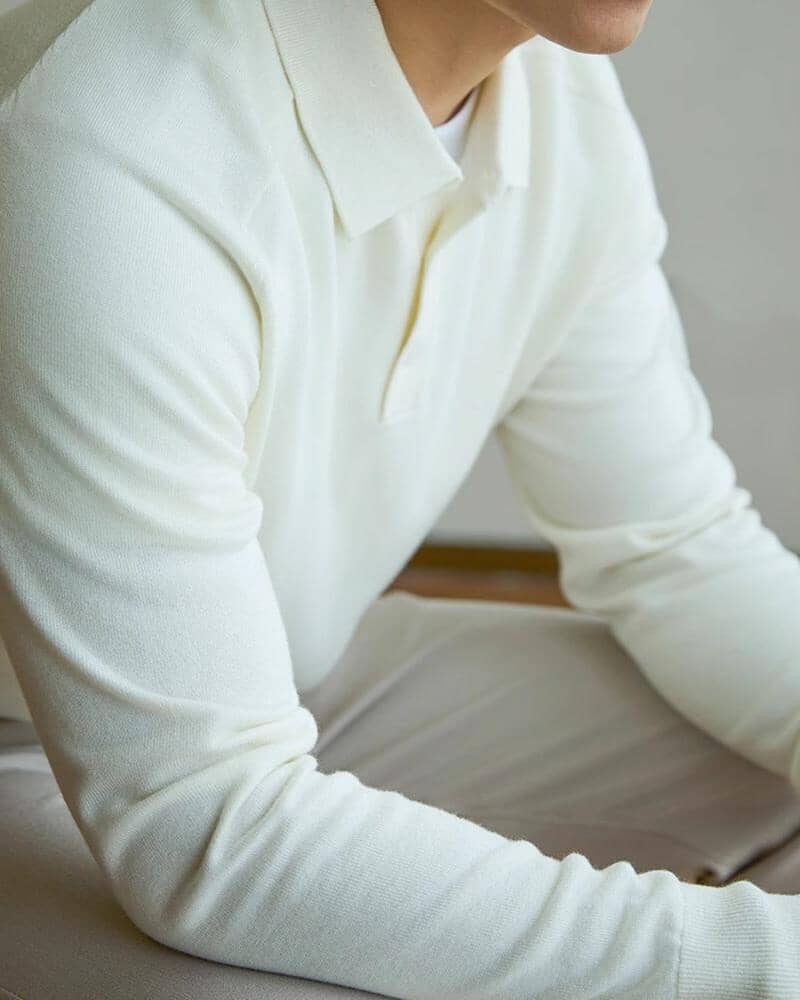 100% Premium Wolle Polo Elorien 