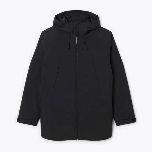 3 in 1 Water-Repellent Padded Parka Lacoste Elorien Black S 