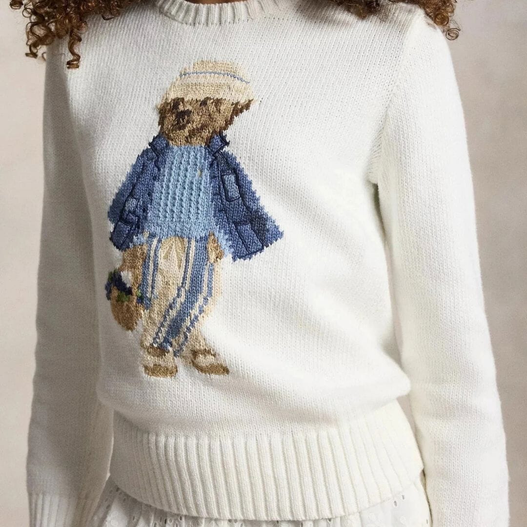 Sweater Bear | Polo Cotton Sweater New England's Ralph Lauren Elorien 