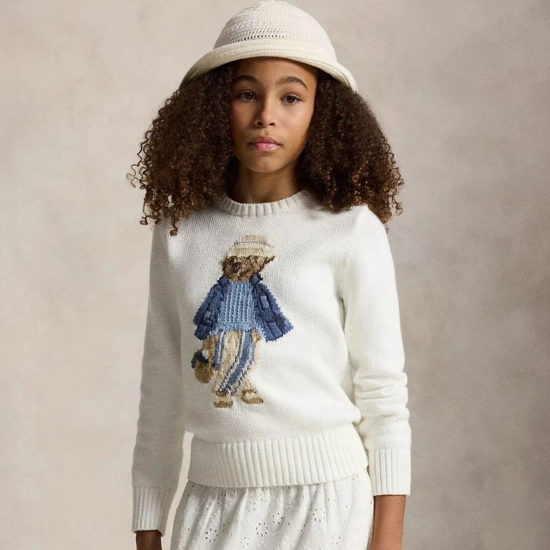 Sweater Bear | Polo Cotton Sweater New England's Ralph Lauren Elorien 