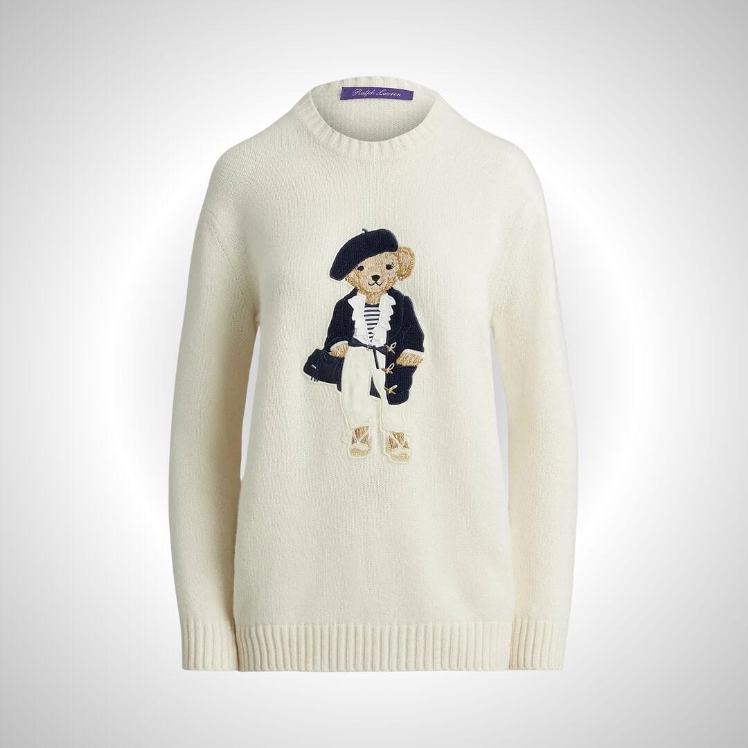 Sweater Bear | Pre-Spring Polo Cashmere Sweater Ralph Lauren Elorien 