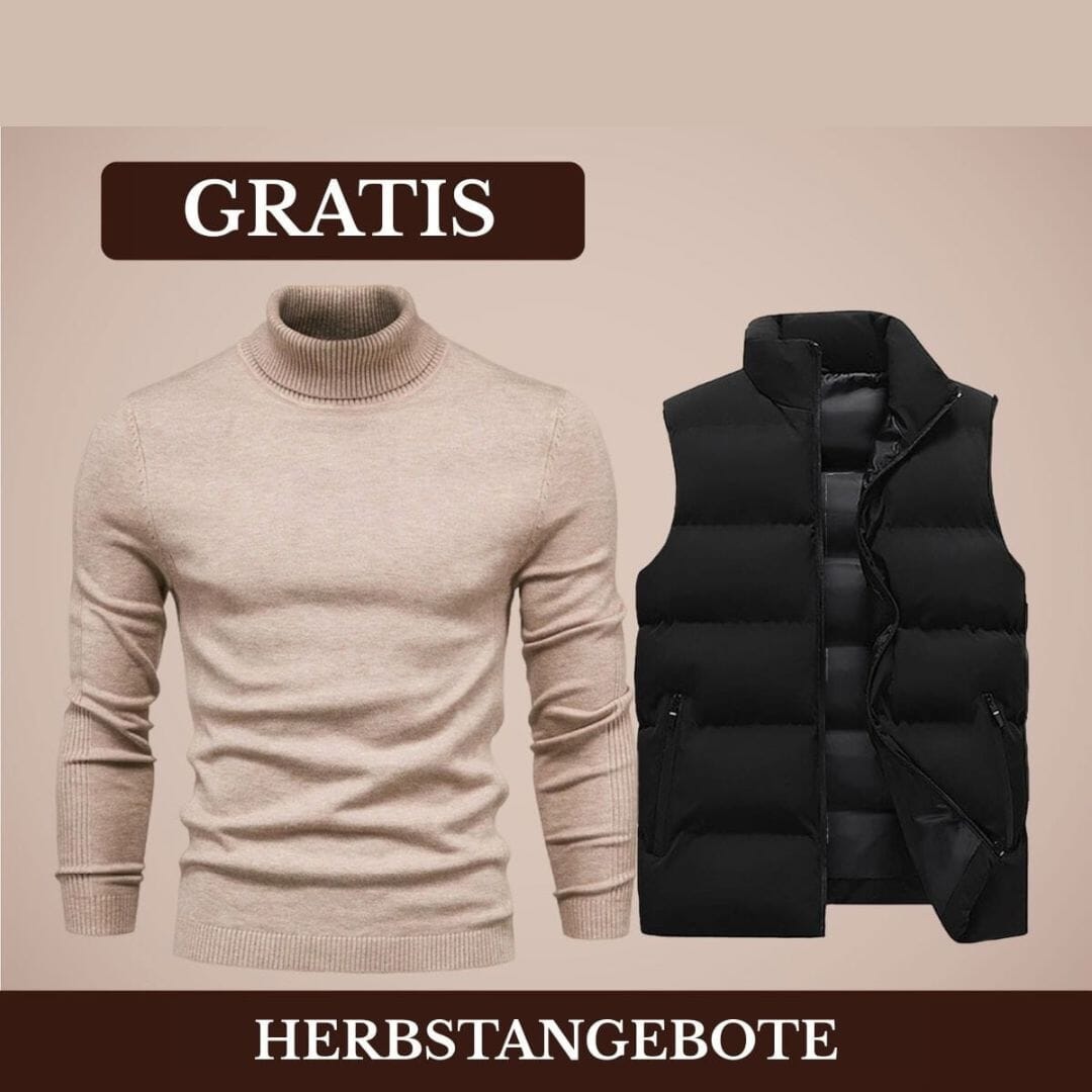 Weste + Gratis-Pullover (LAGERRÄUMUNG) Ralph Lauren Elorien 