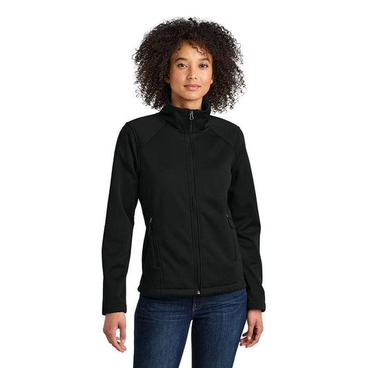 Women's Chest Logo Ridgewall Soft Shell Jacket The North Face Elorien TNF Black S 